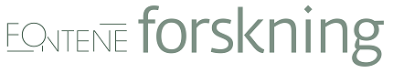 Gå til forside. Logo, Fontene forskning